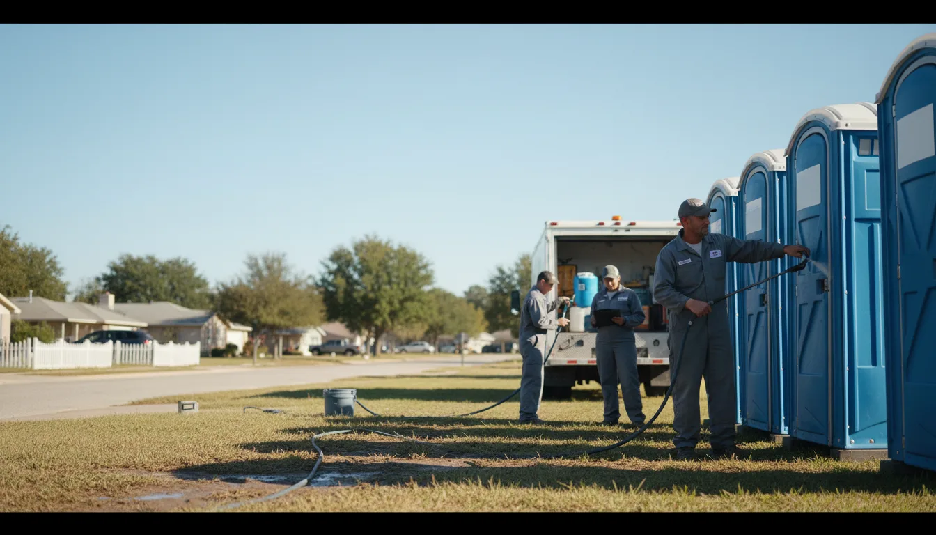 Long-Term Portable Toilet Rental in Creve Coeur, IL near me